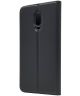 OnePlus 6T Luxe Portemonnee Hoesje Zwart