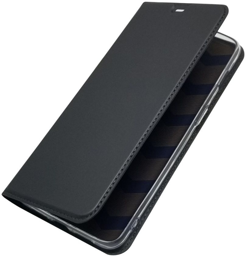 OnePlus 6T Luxe Portemonnee Hoesje Zwart afbeelding 2