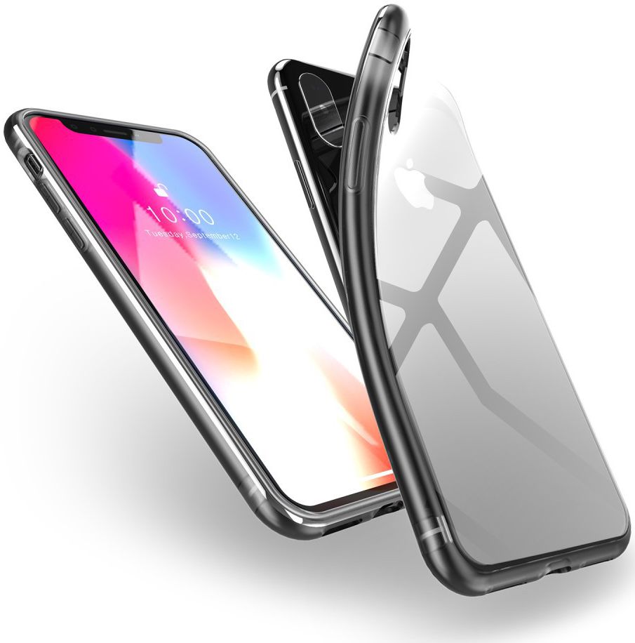 Dux Ducis Light Transparant TPU Hoesje Apple iPhone XS Grijs afbeelding 2