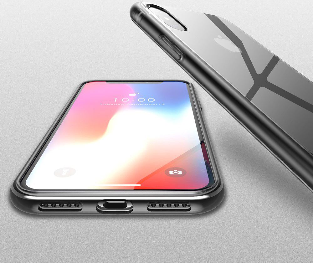 Dux Ducis Light Transparant TPU Hoesje Apple iPhone XS Grijs afbeelding 3