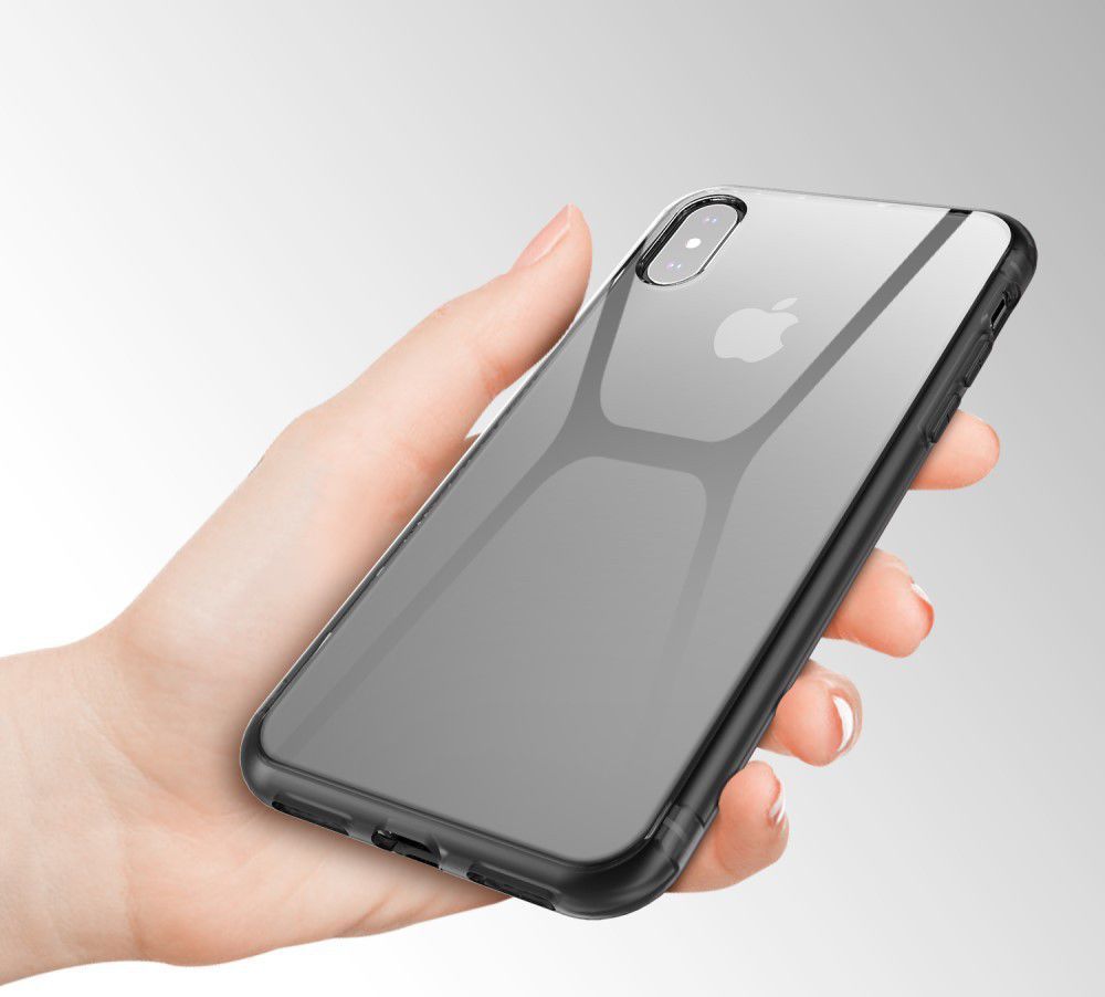 Dux Ducis Light Transparant TPU Hoesje Apple iPhone XS Grijs afbeelding 5
