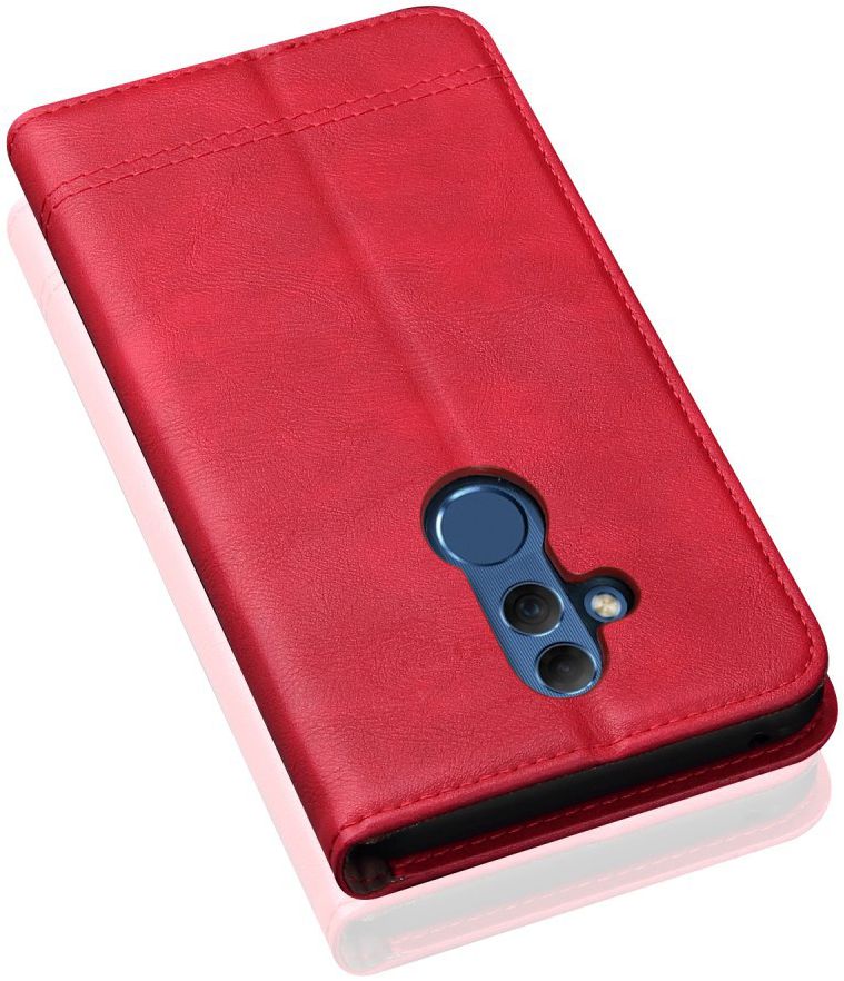 Huawei Mate 20 Lite Vintage Portemonnee Hoesje Rood afbeelding 5