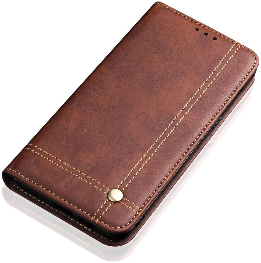 Huawei Mate 20 Lite Vintage Portemonnee Hoesje Bruin afbeelding 3