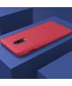 OnePlus 6T Twill Slim Texture Back Cover Rood
