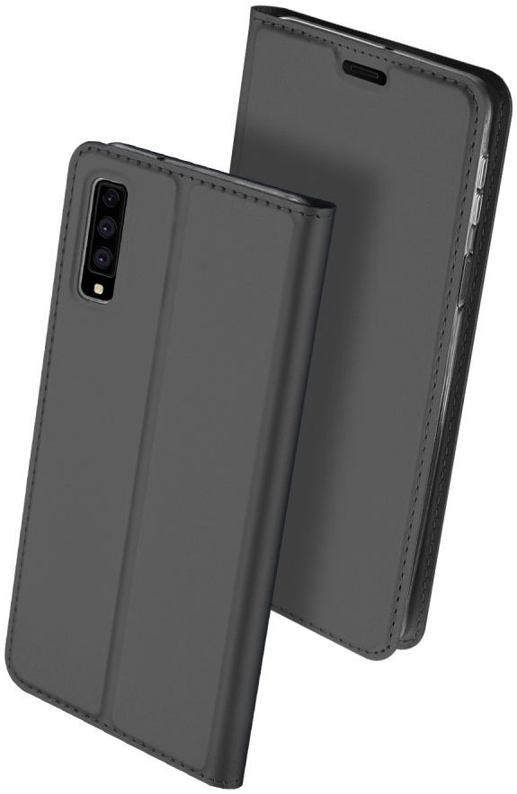 Dux Ducis Premium Book Case Samsung Galaxy A7 2018 Hoesje Grijs afbeelding 6