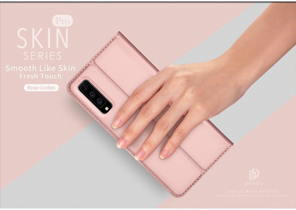 Dux Ducis Premium Book Case Samsung Galaxy A7 2018 Hoesje Roze afbeelding 5