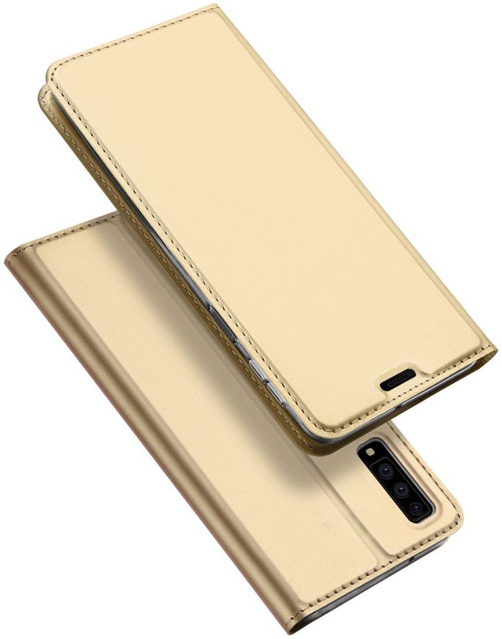 Dux Ducis Premium Book Case Samsung Galaxy A7 2018 Hoesje Goud afbeelding 5
