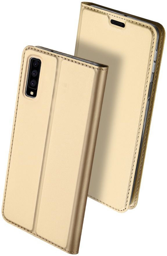 Dux Ducis Premium Book Case Samsung Galaxy A7 2018 Hoesje Goud afbeelding 6