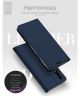 Dux Ducis Premium Book Case Samsung Galaxy A7 2018 Hoesje Blauw