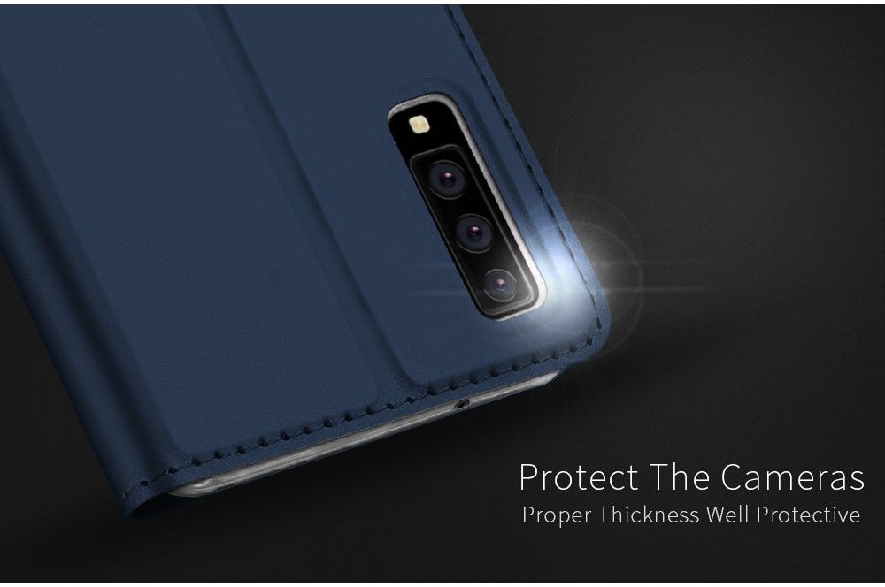 Dux Ducis Premium Book Case Samsung Galaxy A7 2018 Hoesje Blauw afbeelding 7