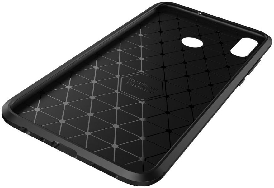 Honor 8X Siliconen Carbon Hoesje Zwart afbeelding 8