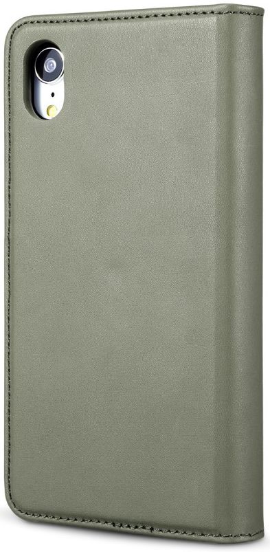 Apple iPhone XR Leren 2-in-1 Bookcase en Back Cover Hoesje Groen afbeelding 9
