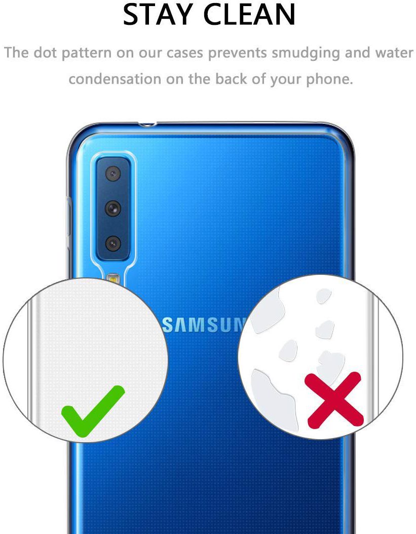 Samsung Galaxy A7 2018 Transparant Hoesje afbeelding 4