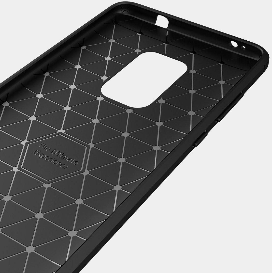 Huawei Mate 20 Geborsteld TPU Hoesje Blauw afbeelding 8