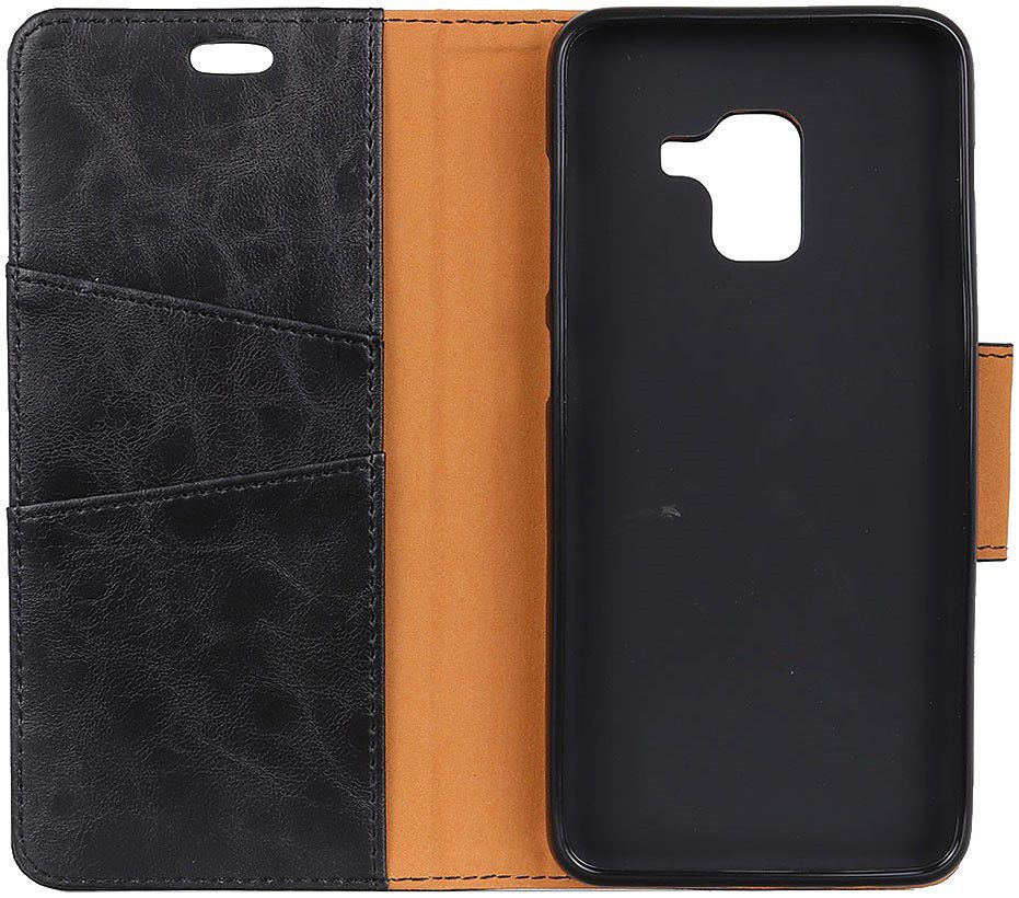 Samsung Galaxy J6 Plus Wallet Case Zwart afbeelding 1
