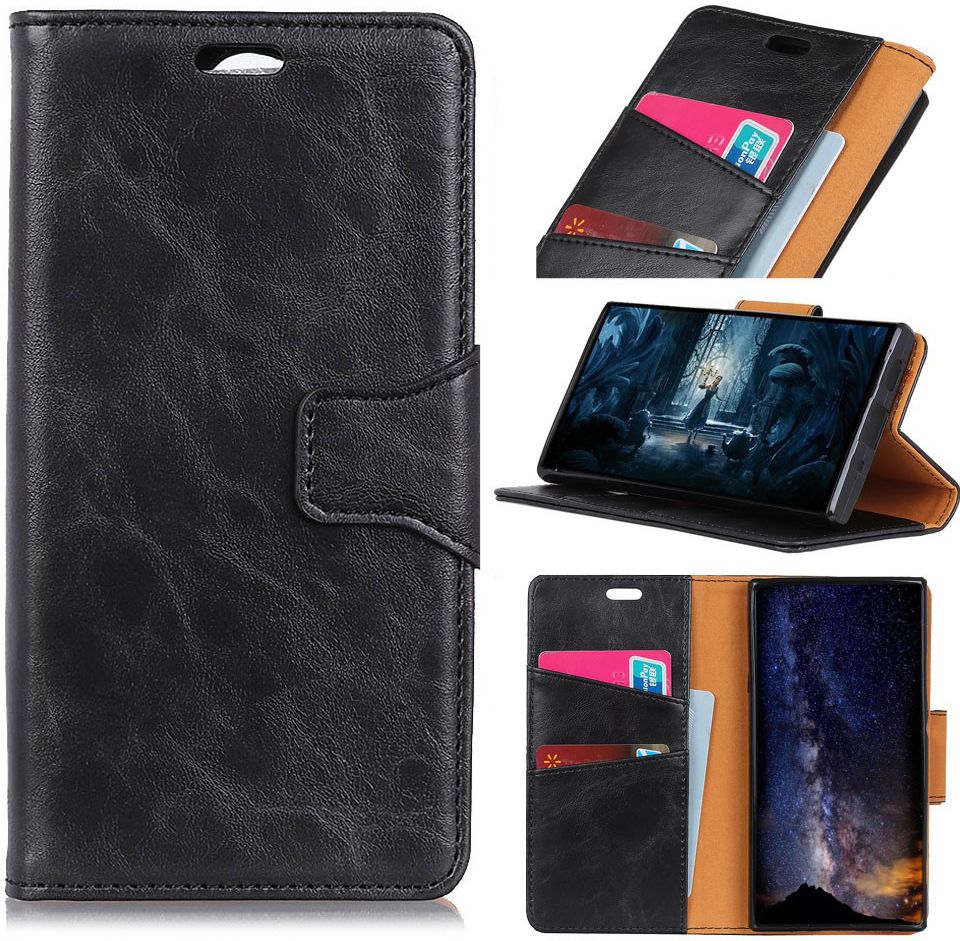 Samsung Galaxy J6 Plus Wallet Case Zwart afbeelding 2