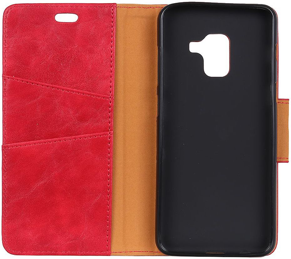 Samsung Galaxy J6 Plus Wallet Case Rood afbeelding 1