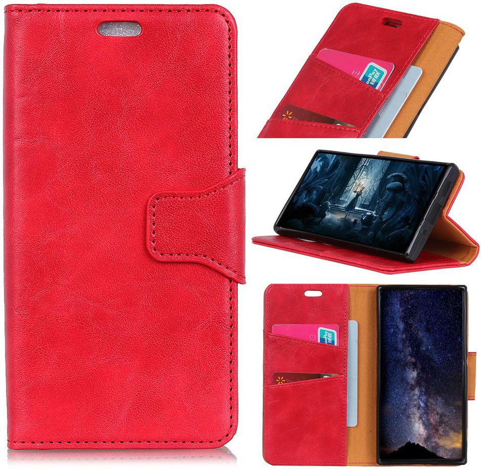 Samsung Galaxy J6 Plus Wallet Case Rood afbeelding 2