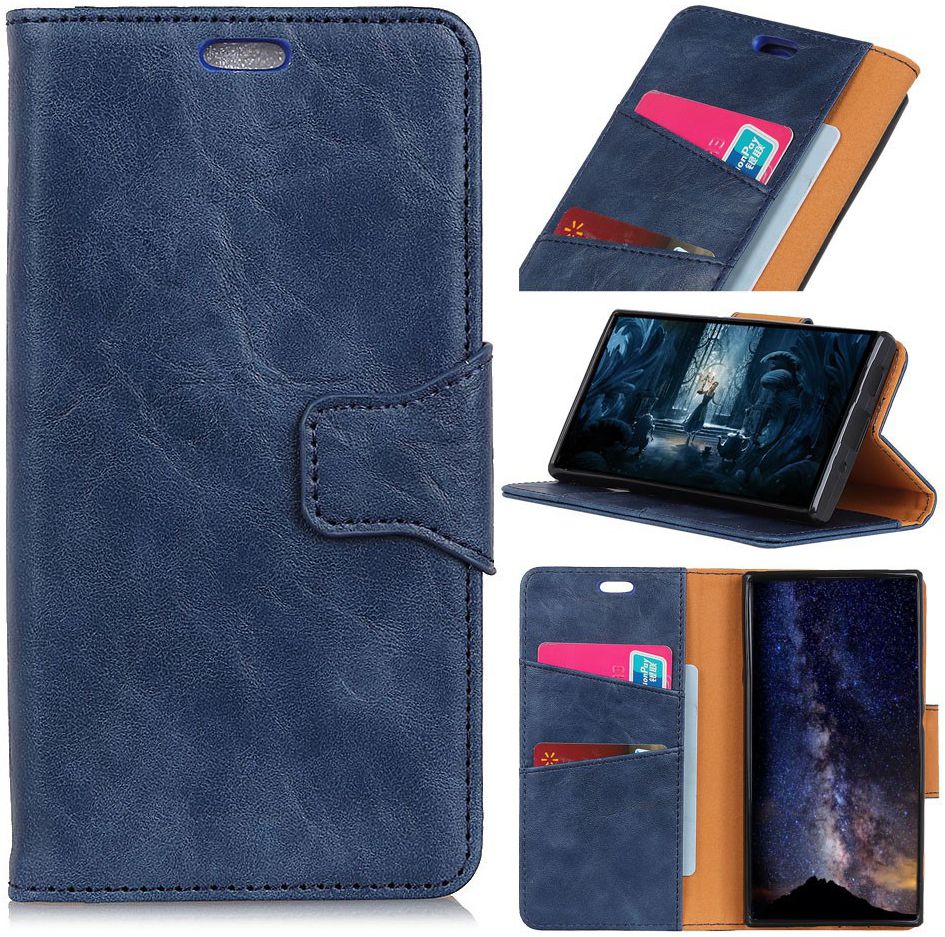 Samsung Galaxy J6 Plus Wallet Case Blauw afbeelding 2