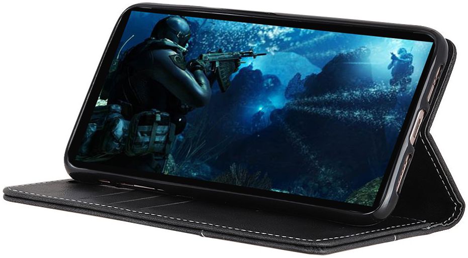 Samsung Galaxy A7 (2018) Wallet Case Zwart afbeelding 4