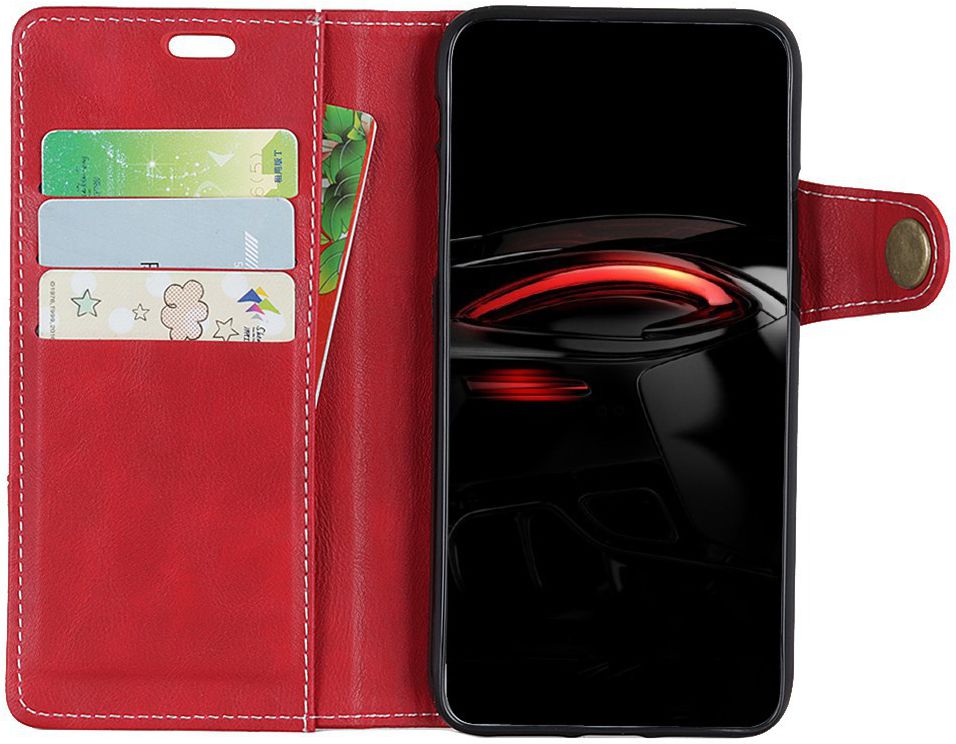 Samsung Galaxy A7 (2018) Wallet Case Rood afbeelding 1