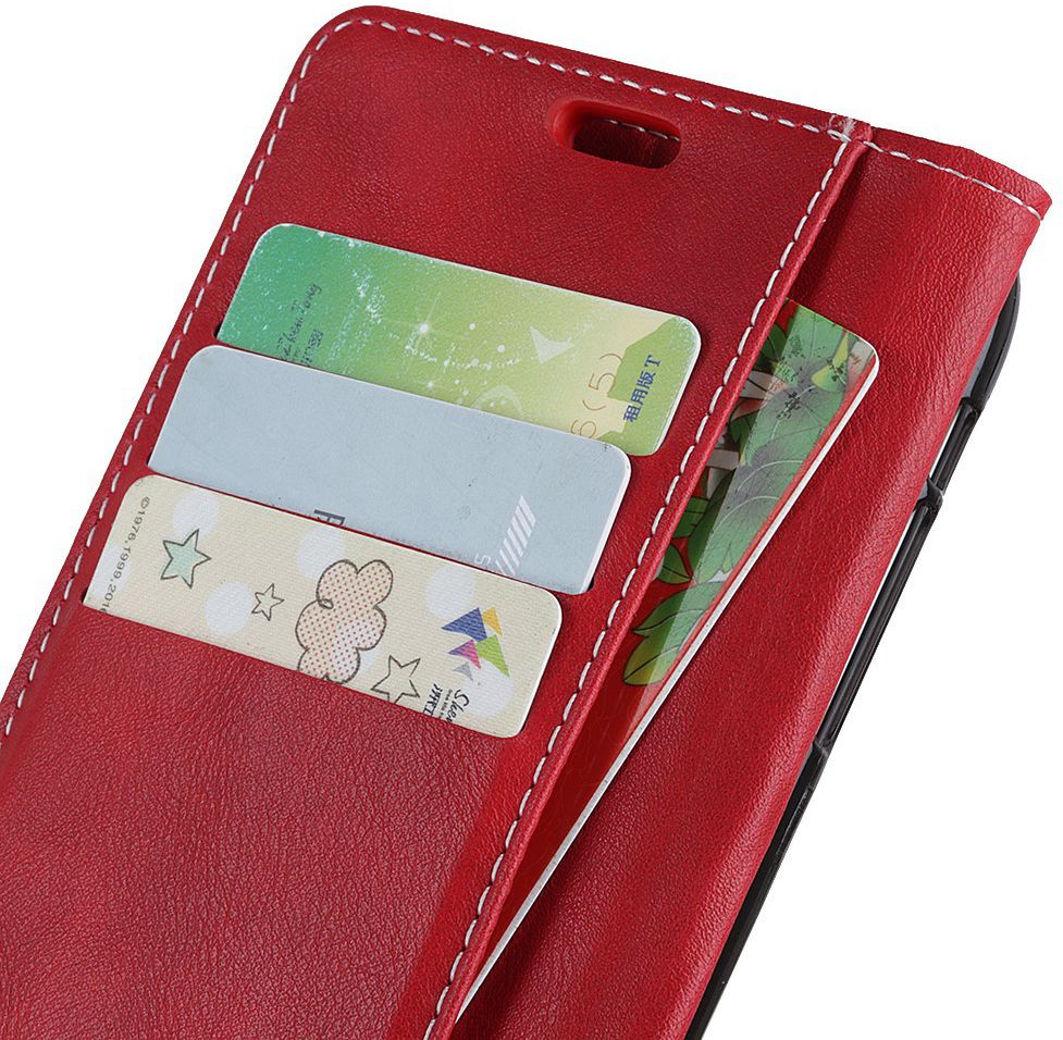 Samsung Galaxy A7 (2018) Wallet Case Rood afbeelding 3