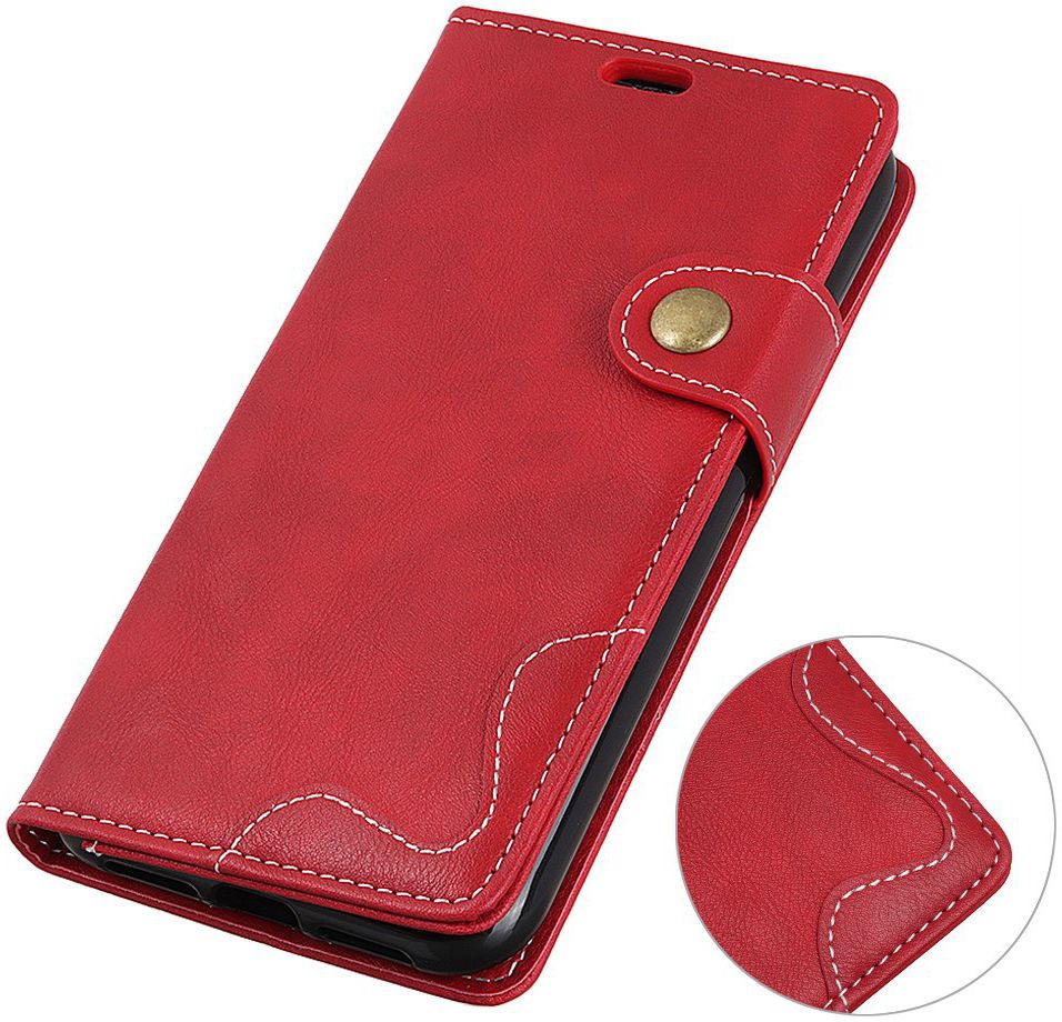 Samsung Galaxy A7 (2018) Wallet Case Rood afbeelding 5