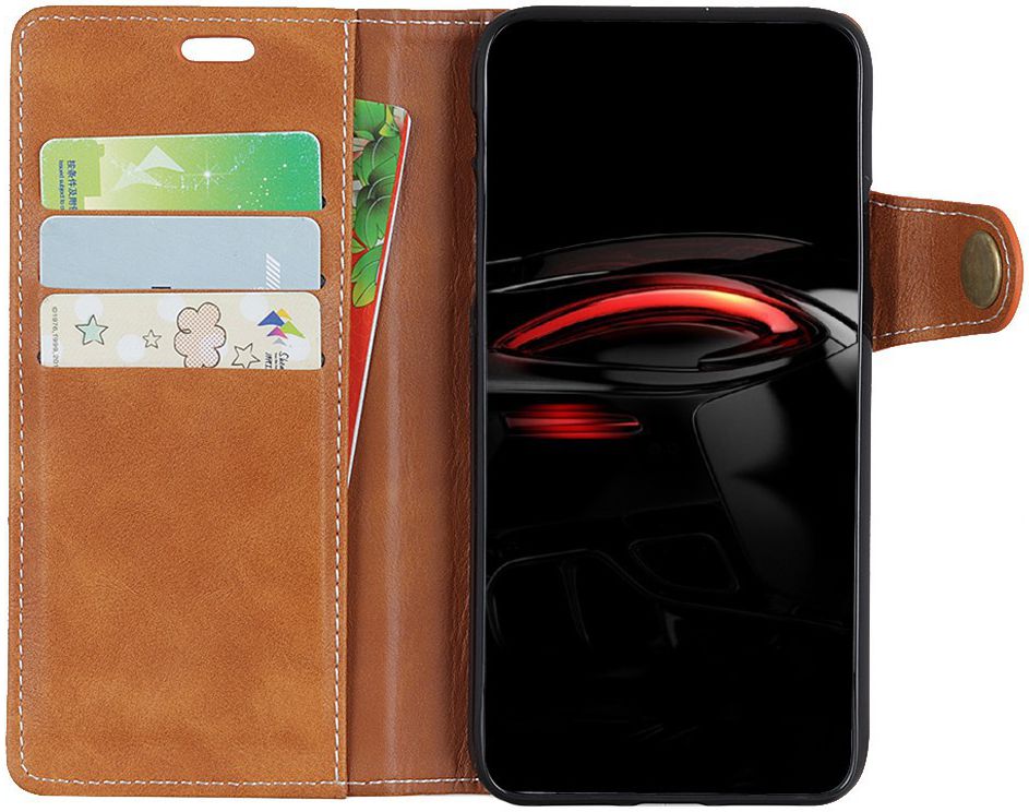 Samsung Galaxy A7 (2018) Wallet Case Bruin afbeelding 1