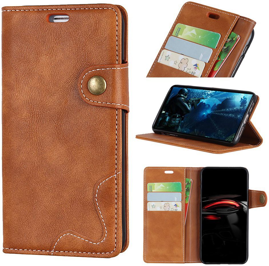 Samsung Galaxy A7 (2018) Wallet Case Bruin afbeelding 2