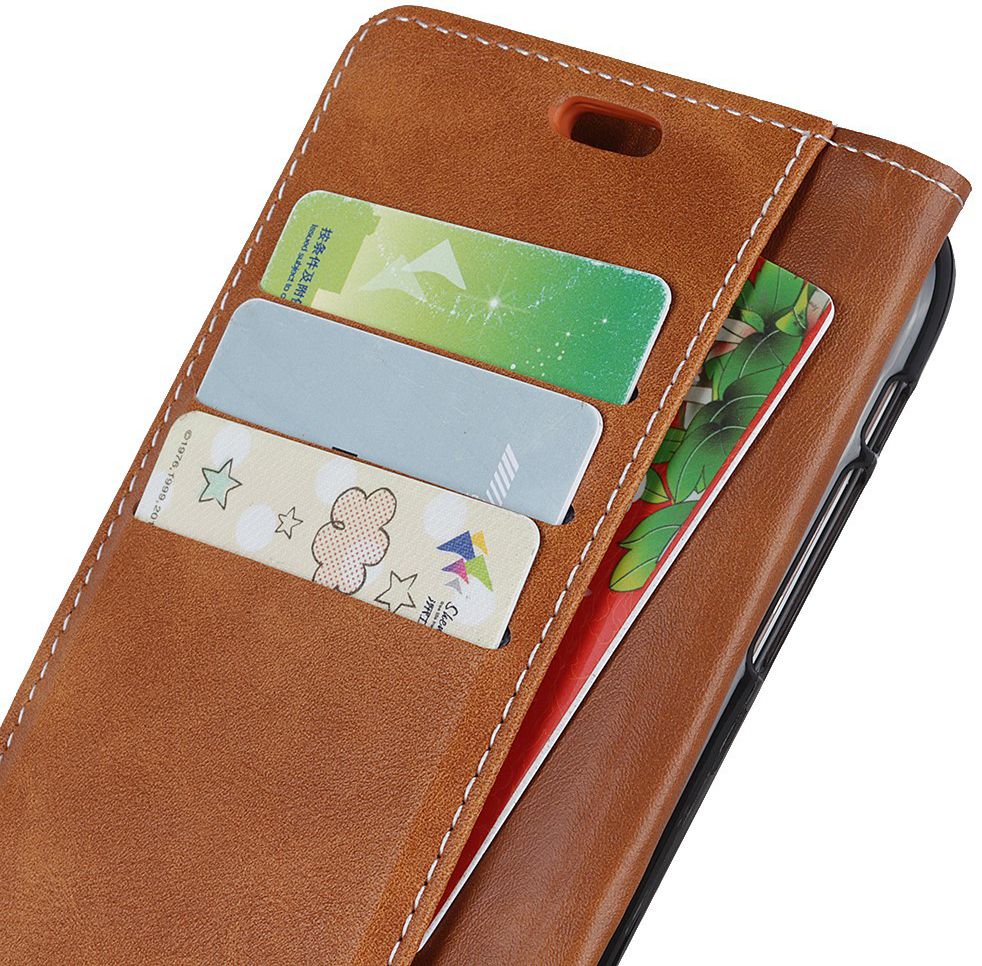 Samsung Galaxy A7 (2018) Wallet Case Bruin afbeelding 3