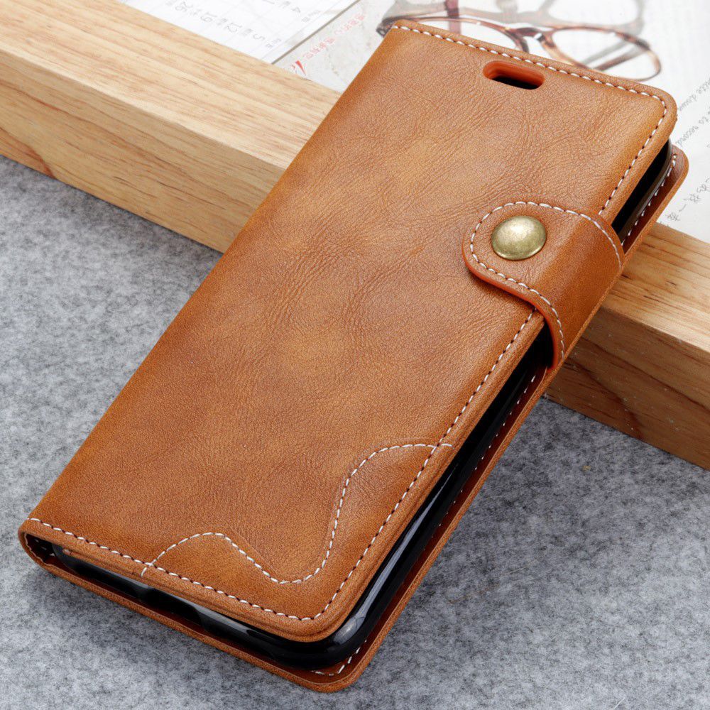 Samsung Galaxy A7 (2018) Wallet Case Bruin afbeelding 6