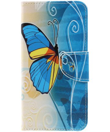 Samsung Galaxy A7 (2018) Portemonnee hoesje Butterfly Hoesjes