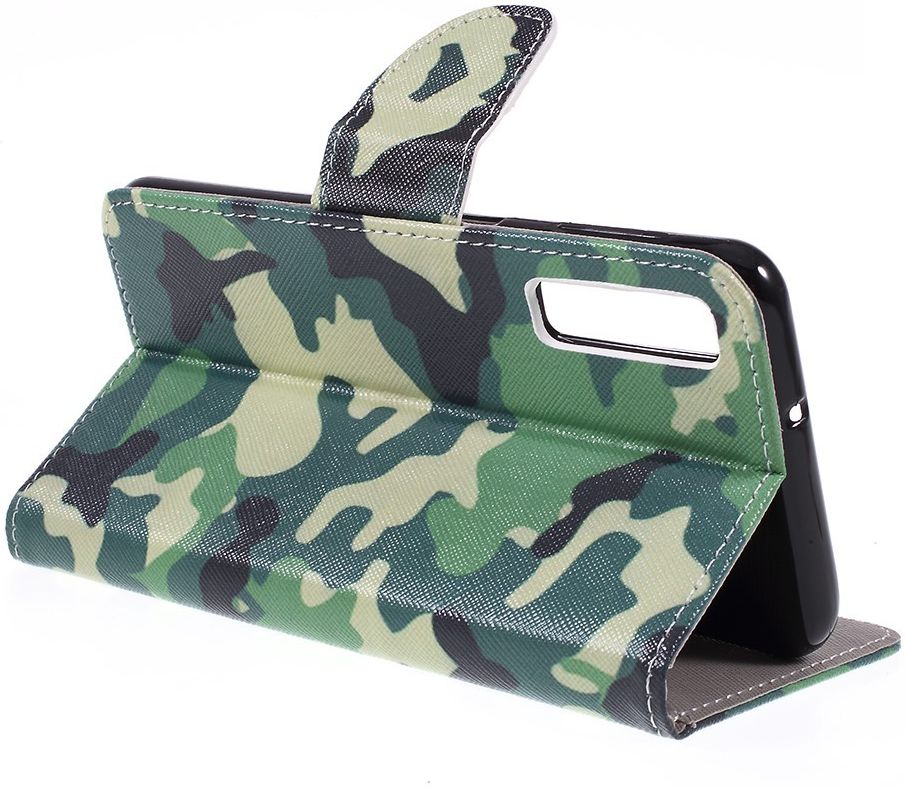 Samsung Galaxy A7 (2018) Portemonnee hoesje Camouflage afbeelding 10