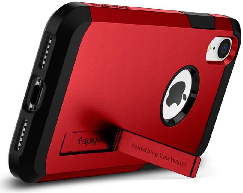 Spigen Tough Armor Case Apple iPhone XR Red afbeelding 4