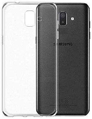 Samsung Galaxy J6 Plus Hoesje Dun TPU Transparant afbeelding 2