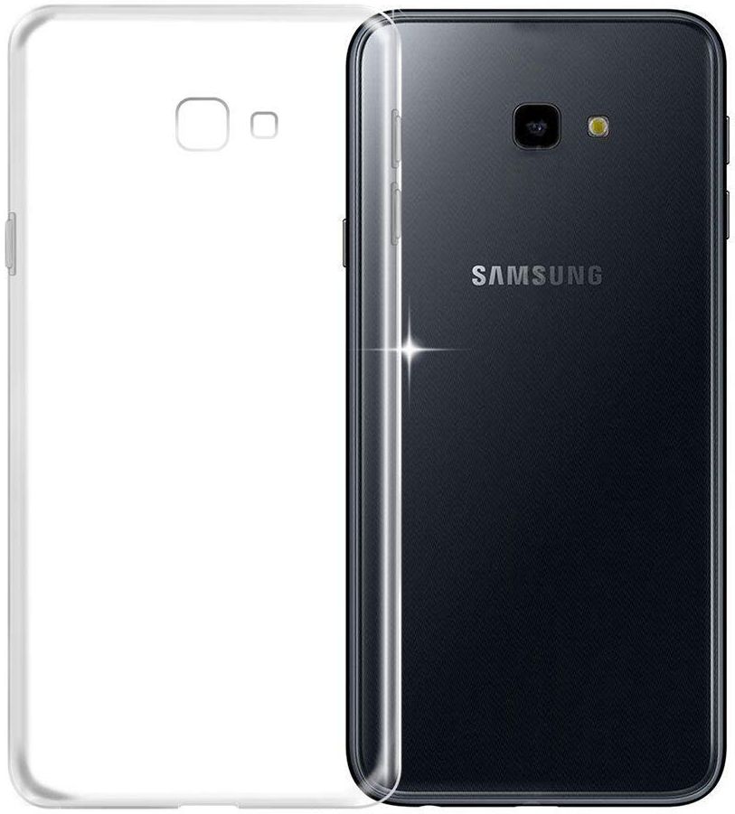 Samsung Galaxy J4 Plus Hoesje Dun TPU Transparant afbeelding 3