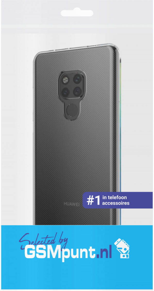 Huawei Mate 20 Hoesje Dun TPU Transparant afbeelding 3
