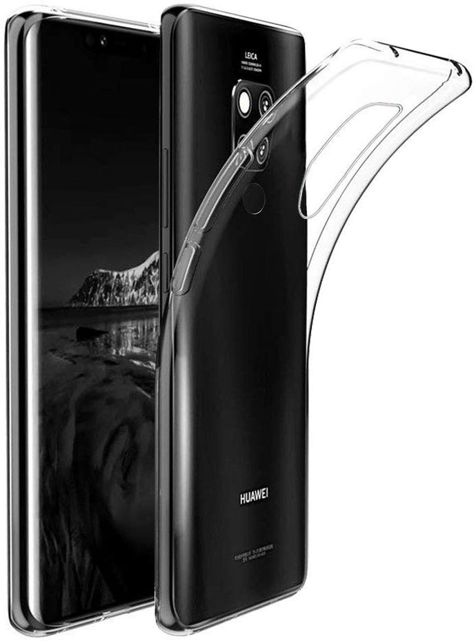 Huawei Mate 20 Hoesje Dun TPU Transparant afbeelding 7