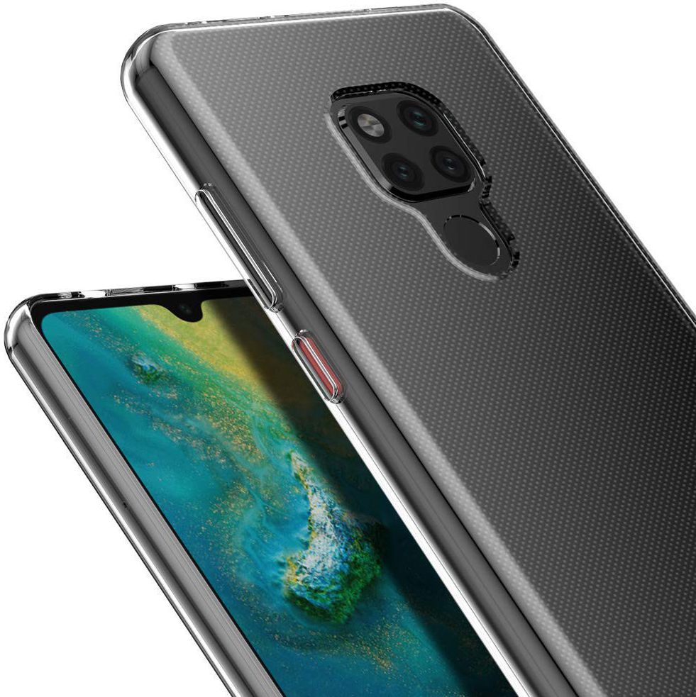 Huawei Mate 20 Hoesje Dun TPU Transparant afbeelding 2