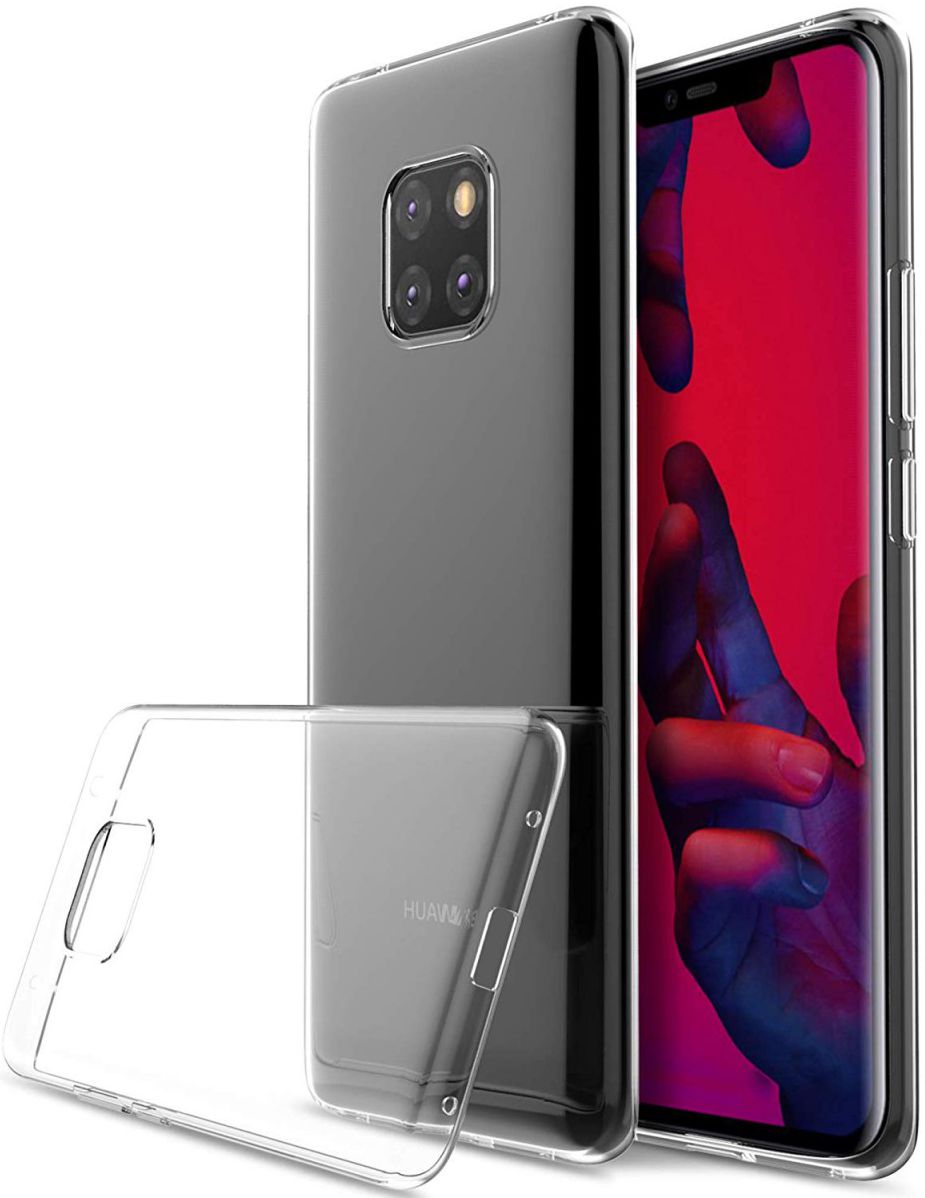Huawei Mate 20 Pro Hoesje Dun TPU Transparant afbeelding 2