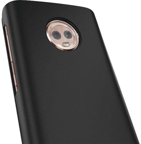 Originele Motorola Moto G6 Flip cover Grijs afbeelding 3