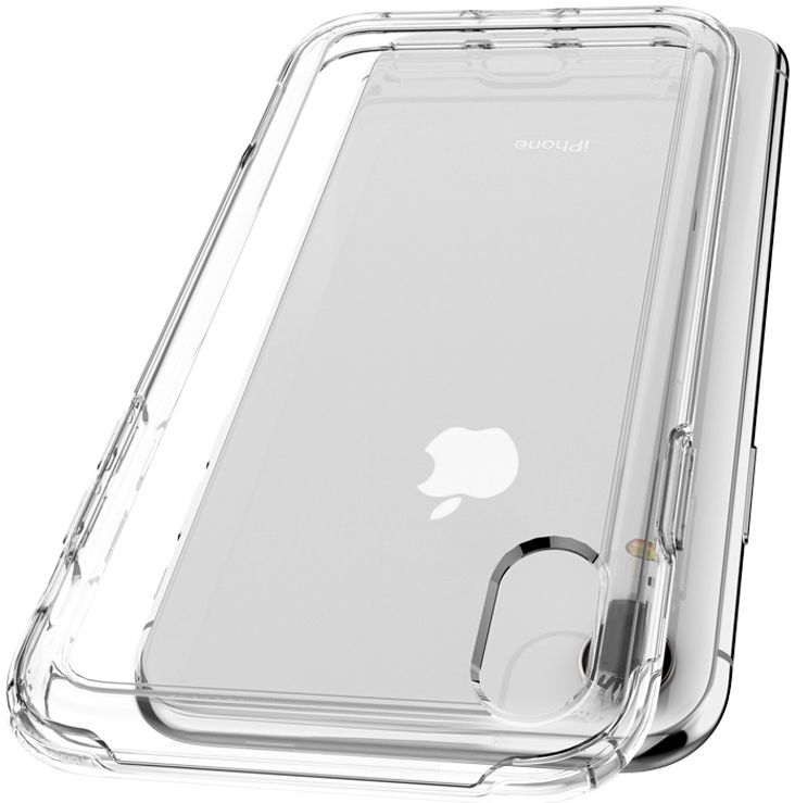 Spigen Crystal Hybrid Case Apple iPhone XR Crystal Clear afbeelding 5