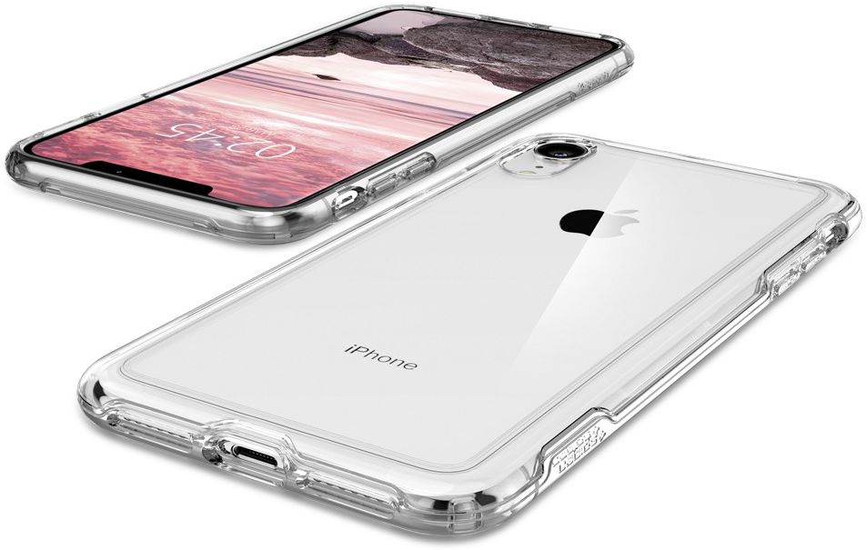 Spigen Crystal Hybrid Case Apple iPhone XR Crystal Clear afbeelding 6