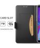 Samsung Galaxy A7 (2018) Card Holder Case Zwart