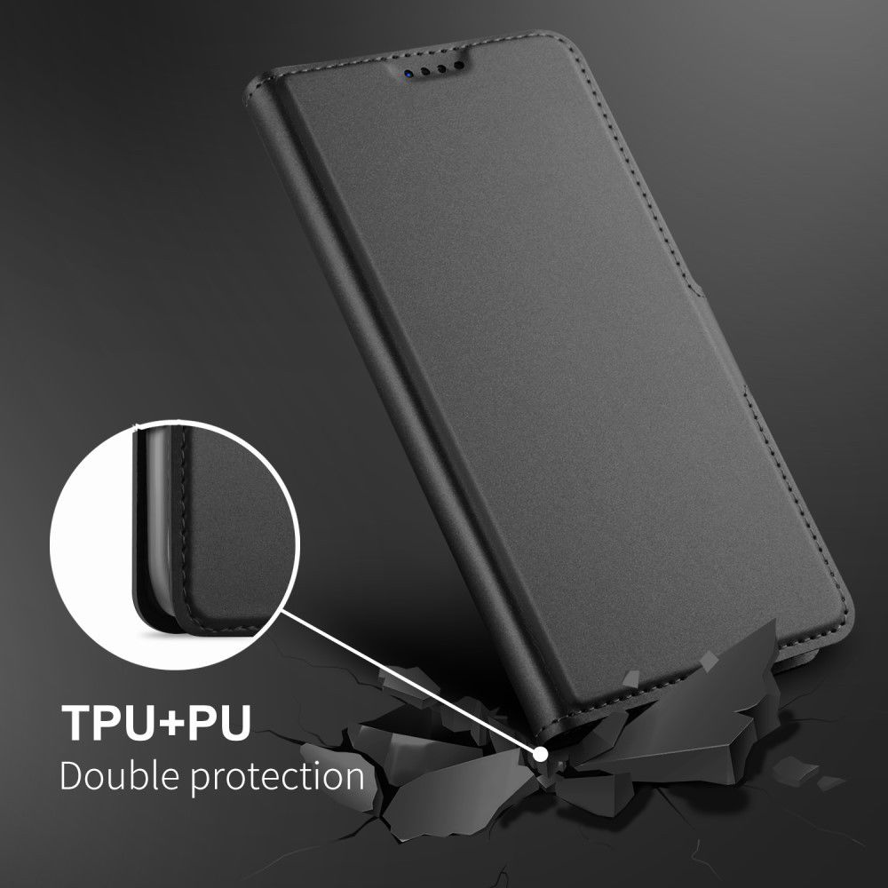 Samsung Galaxy A7 (2018) Card Holder Case Zwart afbeelding 5