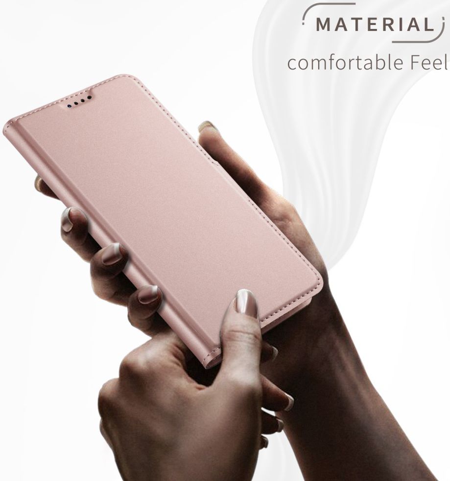 Samsung Galaxy A7 (2018) Card Holder Case Roze afbeelding 4
