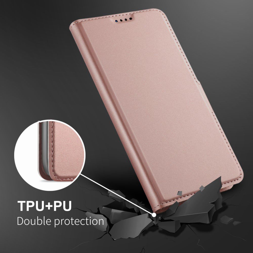 Samsung Galaxy A7 (2018) Card Holder Case Roze afbeelding 6
