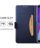 Samsung Galaxy A7 (2018) Card Holder Case Blauw