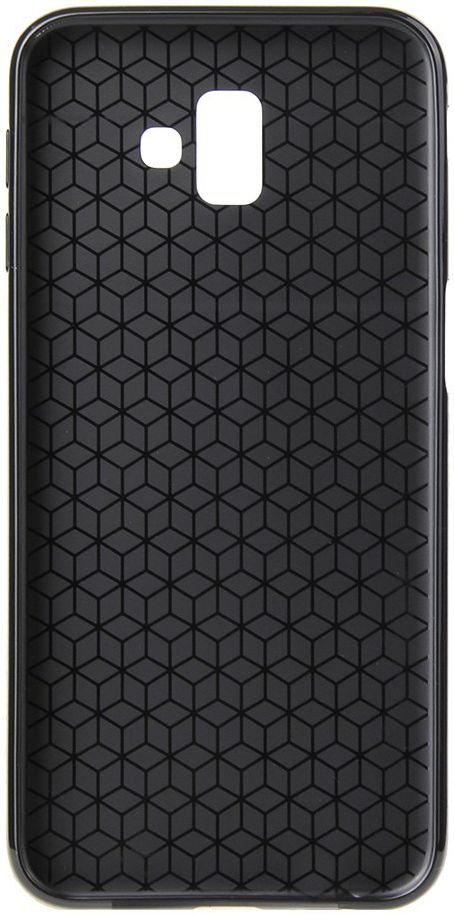 Samsung Galaxy J6 Plus Carbon TPU Hoesje Zwart afbeelding 4