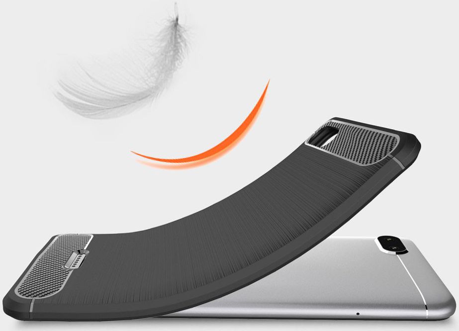 Xiaomi Redmi 6A Geborsteld TPU Hoesje Rood afbeelding 5